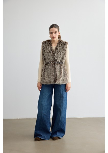 Kürk Yelek Acı Kahve indirimleri