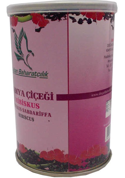 Afrika Bamya Çiçeği Hibiskus Mekke Gülü Doğal 100 gr Teneke Kutu fiyatları