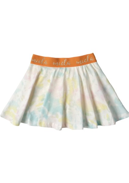 Tie Dye Şortlu Tenis Eteği