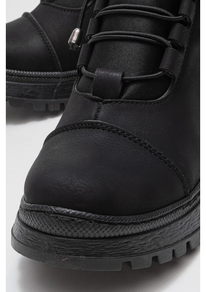 Kadın Bağcıklı Bot Siyah Zümrüt modelleri