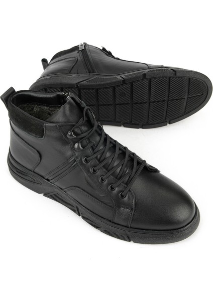 , Erkek Hakiki Deri Bot 1531057Z1220 Siyah fırsatları