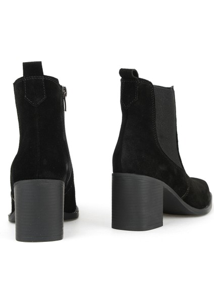 , Kadın Hakiki Deri Bot 1531020Z9805 Siyah modelleri