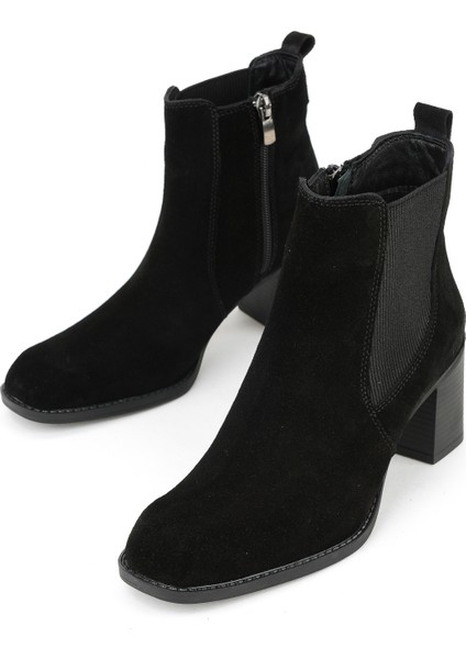 , Kadın Hakiki Deri Bot 1531020Z9805 Siyah indirimleri