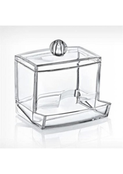 Şeffaf Kapaklı Kulak Temizleme Çubuğu Organizatörü Saklama Kutusu fiyatları