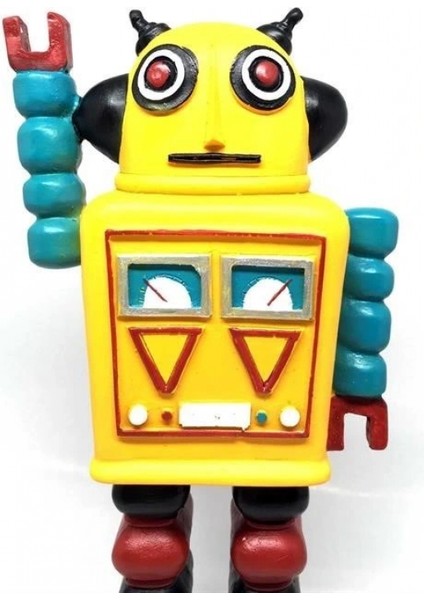 Decotown Nostaljik Sevimli Uzaylı Robot Şeklinde Figür Biblo fırsatları