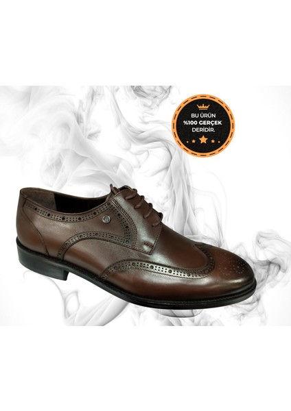 SV-409 Hakiki Deri Pvc Taban Erkek Klasik Ayakkabı