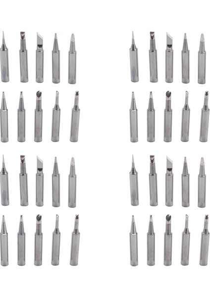 40 Ipucu Set Uçları Lehimleme Uç Seti Demir 900-T-I/ Bk/ 1 6d/ 2 4d/ 3 0d/ 2c/ 3c/ 4c Yeni (Yurt Dışından) modelleri