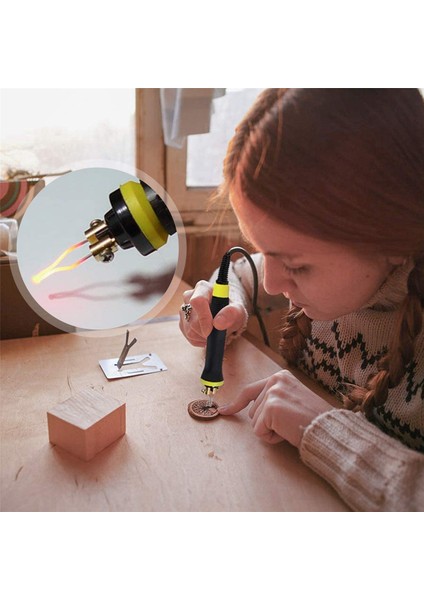 23PCS Metal Yüksek Empedans Aksesuarları Ahşap Yanan Taşınabilir Isıtma Tel Değişme Oyma Mini Pirografik Uç Kit (Yurt Dışından) indirimleri