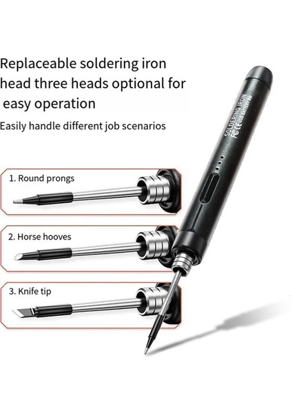 C210 Lehimleme Demir Uç USB Lehimleme Demir Uç 5V Pil Lehimleme Demir Uç Um (Yurt Dışından) fiyatları