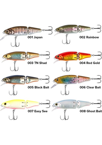 Cardiff Armajoint 60SS 6 cm 5.4 gr Slow Sinking Maket Yem