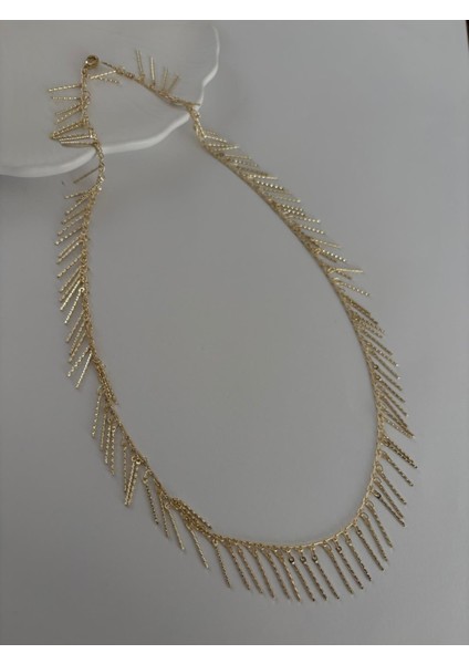 Özel Seri Çubuk Sallantılı Y Model Gold Kolye fırsatları