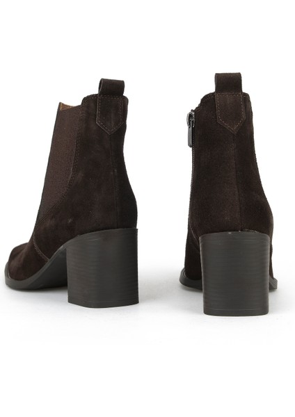 , Kadın Hakiki Deri Bot 1531020Z9805 Kahve modelleri