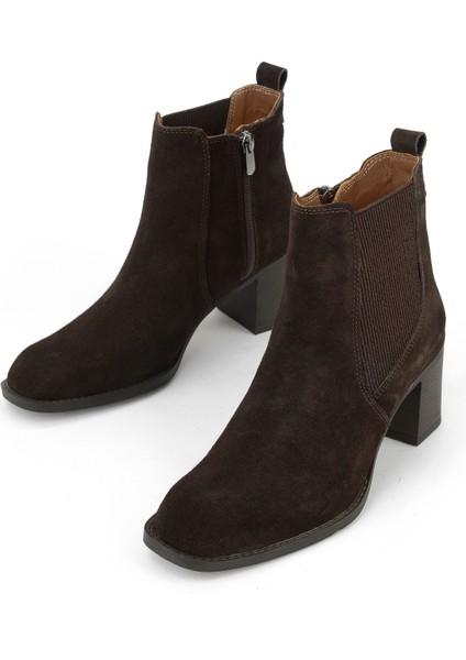 , Kadın Hakiki Deri Bot 1531020Z9805 Kahve indirimleri