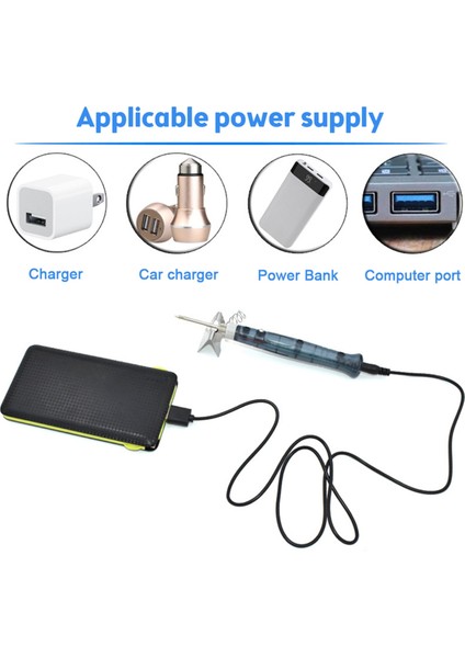 5V 8W USB Lehimleme Demir Mini Taşınabilir Profesyonel Elektrikli Havalandırma Demir Ev Dış Mekan Onarım Aracı Hızlı Isıtma (Yurt Dışından) fırsatları