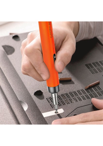 Elektrikli Tornavida Seti Hassas Güç Alet Kiti Şarj Edilebilir Kablosuz Mini Küçük Bitler Mobil Hücre Bilgisayarı Turuncu (Yurt Dışından) modelleri