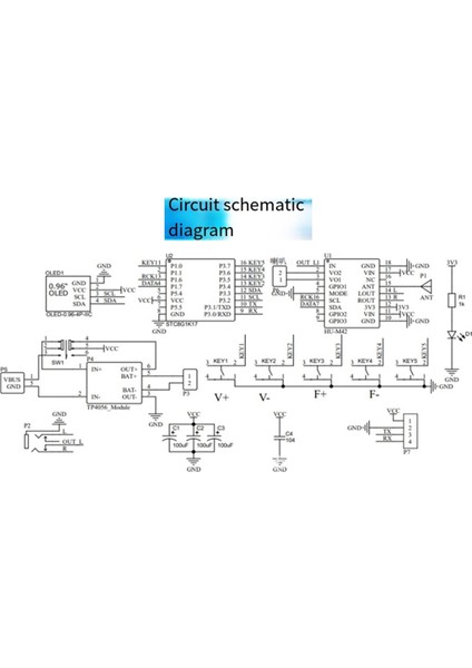 HU-077 Fm Radyo Dıy Kiti OLED Ekran Pil Şarj Edilebilir Kaynak Uygulama Montajı Üretim Kiti (Yurt Dışından) fiyatları