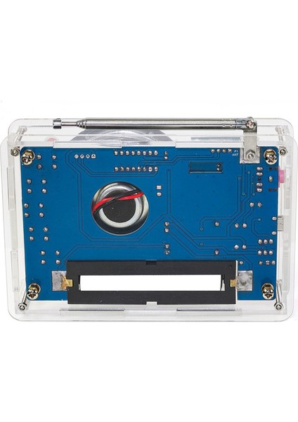 HU-077 Fm Radyo Dıy Kiti OLED Ekran Pil Şarj Edilebilir Kaynak Uygulama Montajı Üretim Kiti (Yurt Dışından) fırsatları