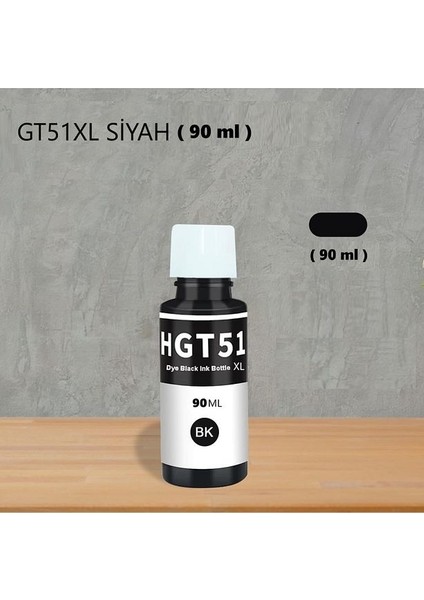 GT51XL-X4E40AE 4 Renk Muadil Mürekkep Yüksek Kapasiteli Set fiyatları