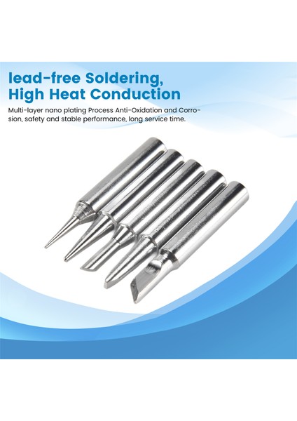 P36 Lehim Istasyonu Konik Kalk 60W Lehim Demir Uç 5 Pcs (Yurt Dışından) fırsatları