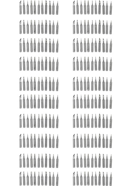 220 Parça Hakko Lehim Istasyonu Aracı Için 900M-T 220 Parçalı Demir Uçları Kiti 900M-T 900M 936 937 907 (Yurt Dışından)