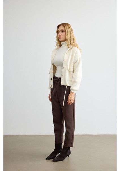 Havuç Kesim Scuba Pantolon Acı Kahve fırsatları