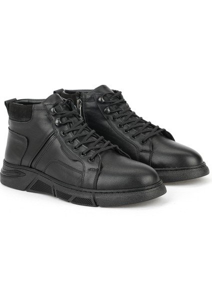 , Erkek Hakiki Deri Bot 1531057Z1220 Siyah fiyatları