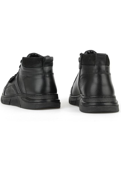, Erkek Hakiki Deri Bot 1531057Z1220 Siyah modelleri