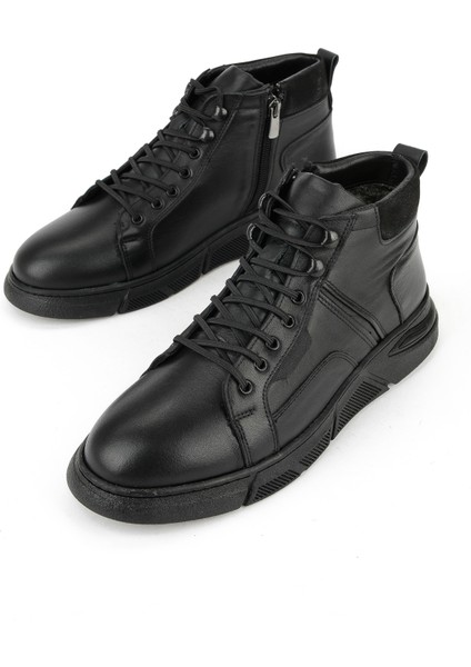 , Erkek Hakiki Deri Bot 1531057Z1220 Siyah indirimleri