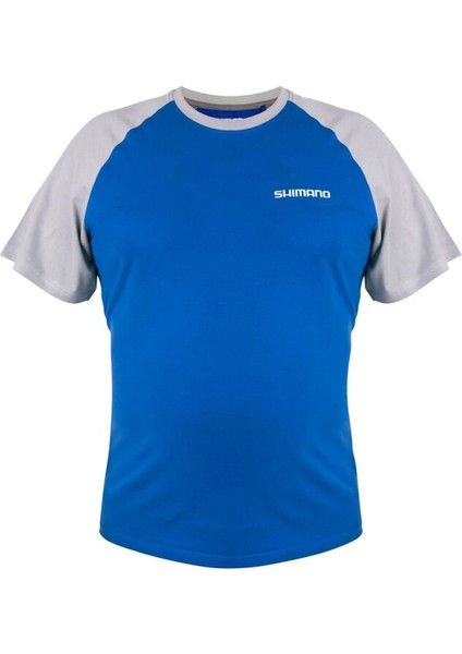 Kısa Kollu Mavi T-Shirt