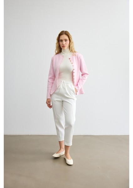 Havuç Kesim Scuba Pantolon Beyaz indirimleri