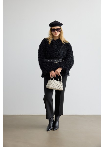 Havuç Kesim Scuba Pantolon Siyah modelleri