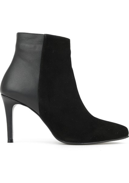 , Kadın Hakiki Deri Bot 1531030Z25104 Siyah fırsatları