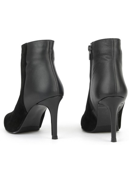 , Kadın Hakiki Deri Bot 1531030Z25104 Siyah