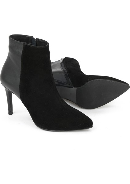 , Kadın Hakiki Deri Bot 1531030Z25104 Siyah