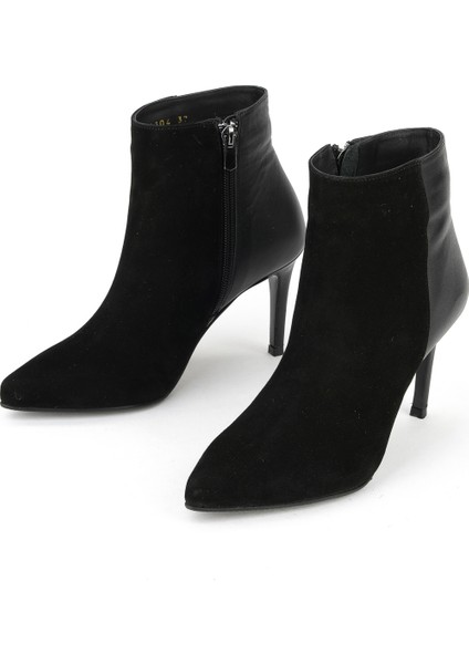 , Kadın Hakiki Deri Bot 1531030Z25104 Siyah