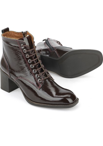 , Kadın Hakiki Deri Bot 1531020Z9804 Kahve fırsatları