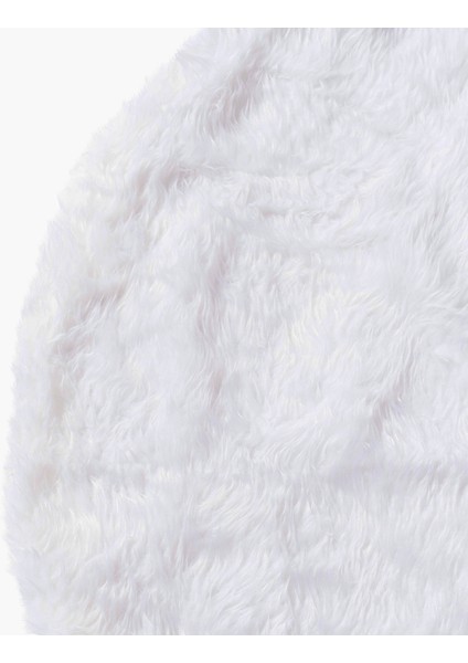 Beyaz Peluş Ağaç Altı Örtüsü 120CM fiyatları