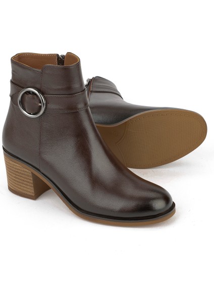 , Kadın Hakiki Deri Bot 1531020Z301 Kahve fırsatları