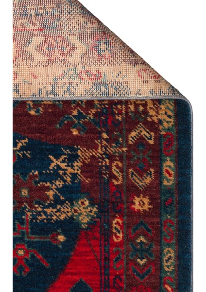 Cadis Kdm 02 Red Multy Vintage El Emeği Yüksek Kara Tezgah Halısı indirimleri