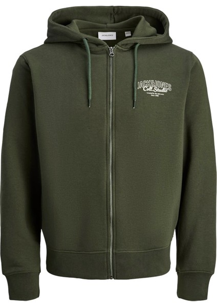 Jjmakoto Haki Erkek Sweatshirt 12278607