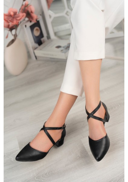 Belinda Anatomik Taban Topuklu Kadın Ayakkabı