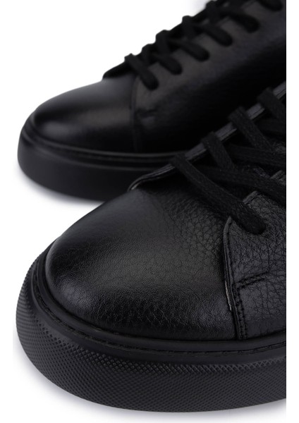 Erkek Hakiki Deri Siyah/siyah Sneakers & Spor Ayakkabı 1166 25501 Erk Ayk SK25-26 Sıyah Dr/sıyah modelleri
