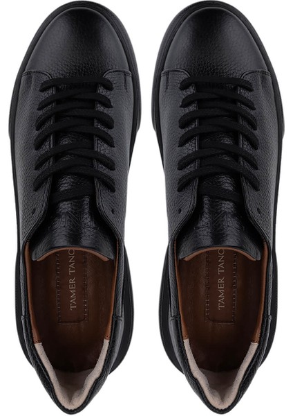 Erkek Hakiki Deri Siyah/siyah Sneakers & Spor Ayakkabı 1166 25501 Erk Ayk SK25-26 Sıyah Dr/sıyah indirimleri