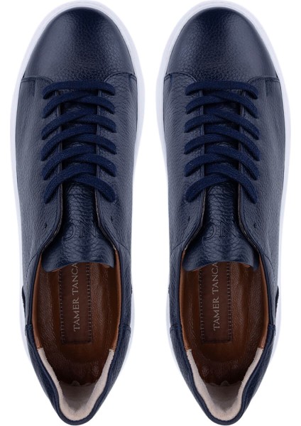 Erkek Hakiki Deri Lacivert Sneakers & Spor Ayakkabı 1166 25501 Erk Ayk SK25-26 Lacıvert indirimleri