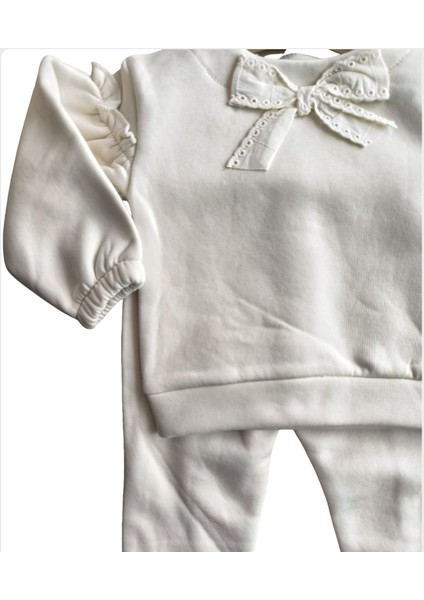 Laura Baby Kız Bebek/çocuk Fiyonklu Alt Üst Takım fırsatları