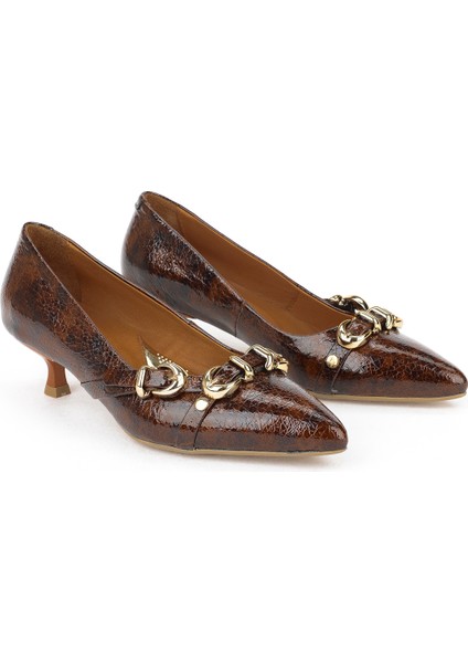 , Kadın Hakiki Deri Ayakkabı 1531050Z26104802K Acı Kahve fiyatları