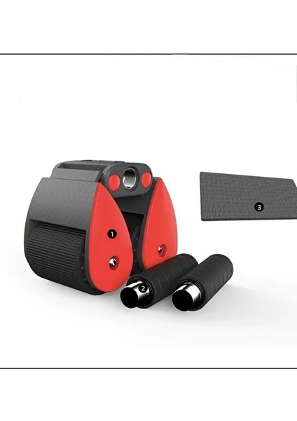 Ab Roller Wheel Karın Kasları Egzersiz Aleti | Çift Tekerlekli Karın Kası Çalıştırıcı Spor Ekipmanı fırsatları