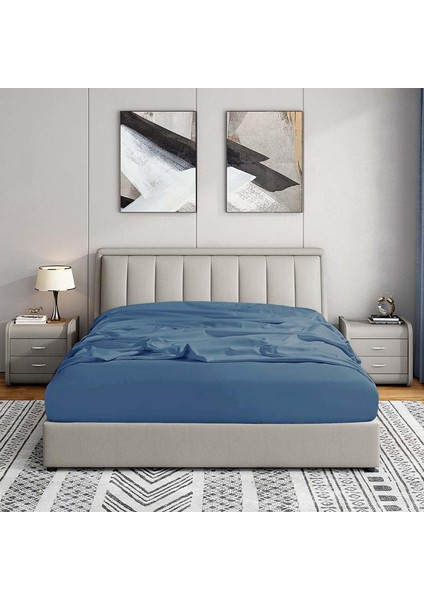 | Jersey | %100 Pamuk Çift Kişilik 140 x 200 Lastikli Çarşaf