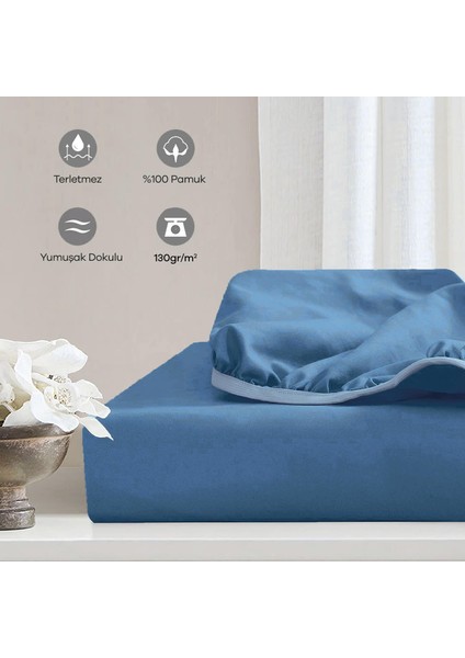 | Jersey | %100 Pamuk Çift Kişilik 140 x 200 Lastikli Çarşaf fiyatları