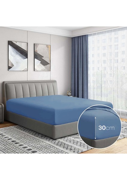 | Jersey | %100 Pamuk Çift Kişilik 140 x 200 Lastikli Çarşaf modelleri